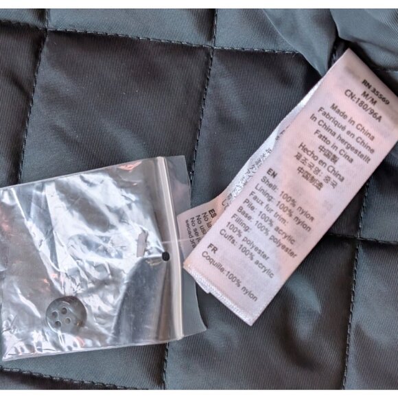 Alpha Industries B15 Faux Fur  Removable Collar Parka Men’s Sz M Bomber Coat - Picture 7 of 8